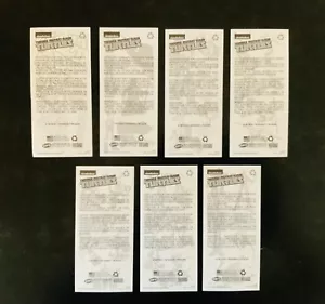 Teenage Mutant Ninja Turtles TemporaryTattoos Nickelodeon 2015 set of 7 - Picture 1 of 4