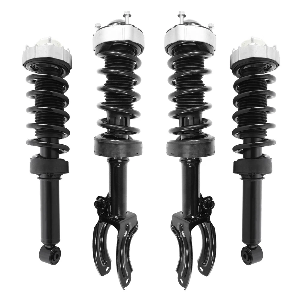 Front & Rear Complete Strut & Coil Springs for 2011-2017 Volkswagen Touareg AWD Foto 1 de 1
