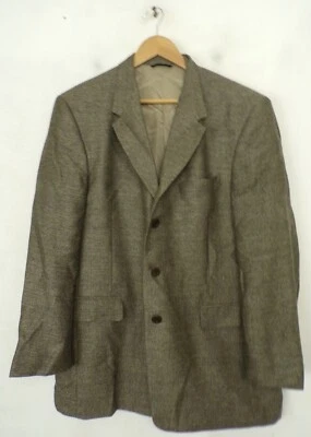 Chaqueta Abrigo Deportivo Blazer Dorado y Negro Colección Kenneth Cole Para Hombre Talla 43R Foto 1 de 4