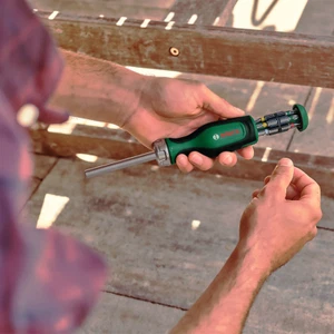 Bosch Home and Garden Rachet Screwdriver with 12 Bits (High-Torque Ratchet Scre - Picture 1 of 5