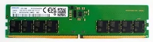 Samsung 16GB DDR5 UDIMM 5600MHz 1Rx8 288-Pin Desktop RAM - M323R2GA3PB0 - Picture 1 of 2