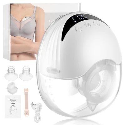 Tiralatte Manuale 4 Modalità 12 Livelli Portatile LED Tiralatte Elettrico IT - Immagine 1 di 4