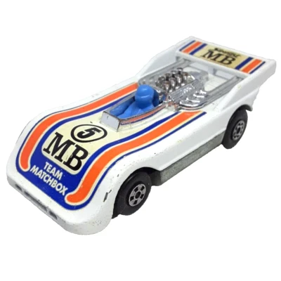 Lesney Matchbox Superfast Hi-Tailer #5 No.56 1974 Branco Fabricado no Reino Unido - Imagem 1 de 4