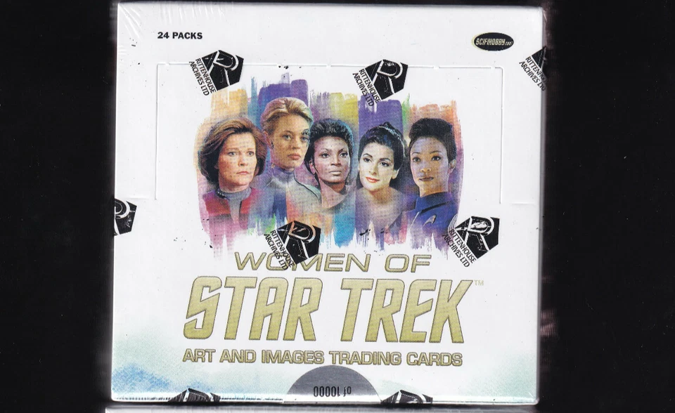 星际迷航女性艺术和图像集换卡-获胜者获得1个密封盒 — 第 1/1 张图片