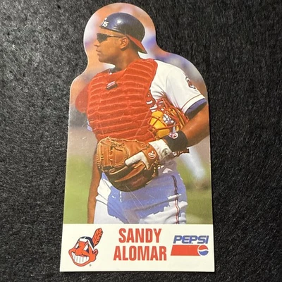 Cleveland Indians Sandy Alomar Jr Jugador Imán Jacobs Campo Béisbol Guardianes Foto 1 de 2