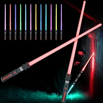 2in1 Laserschwert Star Lichtschwert Star Wars FX Lightsaber mit 12 Farben Licht - Bild 1 von 4