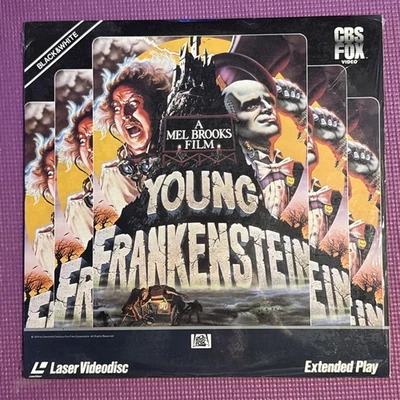 Mel Brooks Young Frankenstein Laserdisc Movie LD Black & White - Image 1 of 3