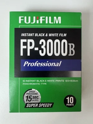 Fujifilm FP-3000B Instant B&W Film -10 Sheets (1 Packs) — Exp Jan 2015 - Image 1 of 3
