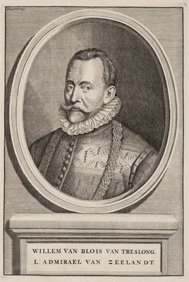 Porträt des Admirals Willem Bloys van Treslong, KSt. Unbekannt (18.Jhd) - Bild 1 von 4