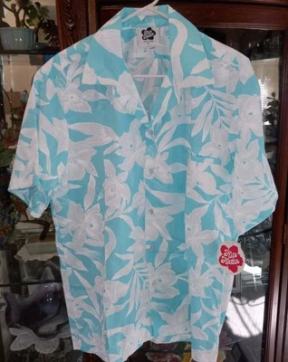 Camisa vintage Hilo Hattie Hawaii para hombre 2XL nueva con etiquetas Foto 1 de 4