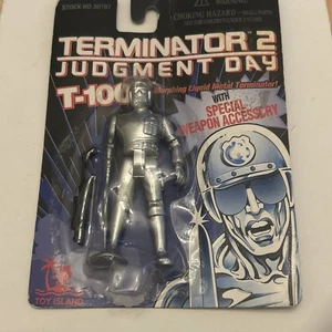 Modellino Toy Island Terminator 2 T-1000 1995 SIGILLATO. La carta è piegata - Foto 1 di 8