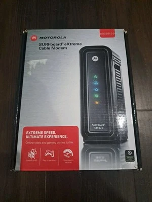 Motorola Surfboard SB6121 DOCSIS 3.0 Cable Modem - Image 1 of 4