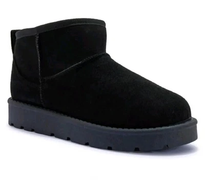 Stivaletti donna pelliccia sintetica, leggeri, memory foam, caldi, ecopelle scamosciata, stivaletto8 - Immagine 1 di 4