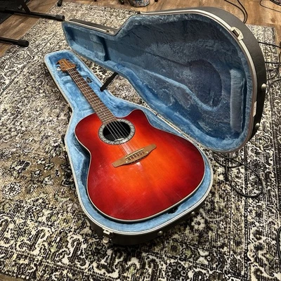 Guitarra acústica vintage Ovation 1861 Standard Balladeer de la década de 1990 Foto 1 de 4