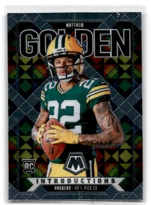 2025 Panini Mosaic #4 Matthew Golden Introductions - Picture 1 of 2