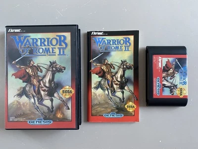 Warrior of Rome II 2, Sega Genesis Megadrive, NTSC Complete - Image 1 of 4