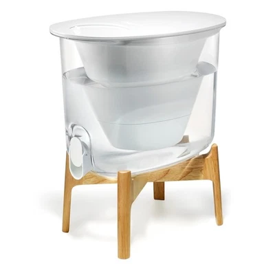 Home High-Capacity Water Filter Dispenser, 35-Cup, White, BPA-Free - Image 1 of 4