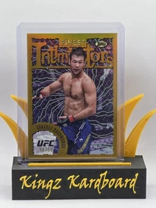 Shavkat Rakhmonov 2024 Topps Finest UFC Intimidators Gold Prizm /50 SP - Bild 1 von 2