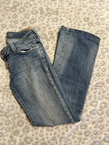 American Eagle Favorite Boyfriend Jeans Women's 8 Long Low Rise 90's Y2K T11 - Picture 1 of 7
