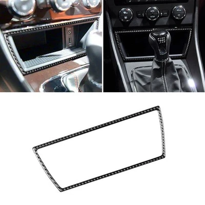 Center Console Central Storage USB Port Trim Cover Sticker For Seat Leon 13-2020 - Image 1 of 4