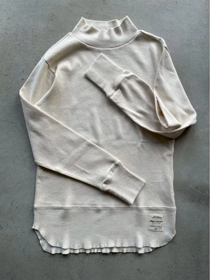 Camisa Nigel Cabourn Off-White Cuello Simulado L/S 46 Nueva Foto 1 de 4