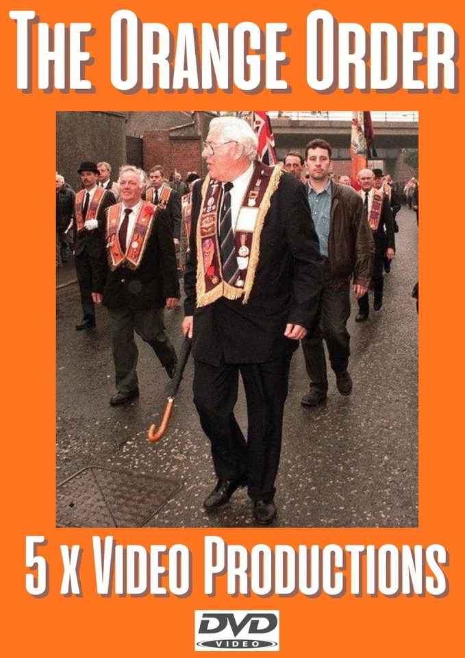 5 X Orange Order Videos The Battle of The Boyne Drumcree 1995 / 1997 - Image 1 of 1