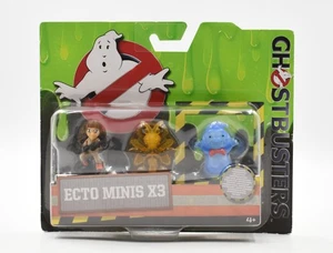 Mattel 2016 New Ghostbusters Movie - Ecto Minis X3 Exclusive Action Figure Set - Picture 1 of 2
