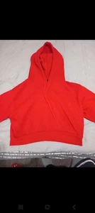Red Short Hoodie Teens - Picture 1 of 1