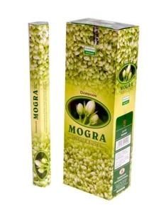 Darshan Mogra Fragrance 6 pkt of 20 Sticks Each Contains 120 Incense Sticks - Picture 1 of 4