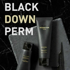 Black Monster Down Perm Self Styling Side Hair For Mens 120ml / 4.05oz - Bild 1 von 10