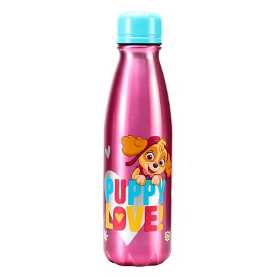 Paw Patrol Girl 600ml Aluminium Water Bottle for Kids Back to School Drinks - Image 1 of 4