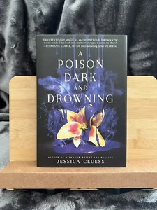 A POISON DARK AND DROWNING Jessica Cluess SIGNED First Edition - Picture 1 of 8