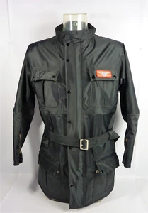 Pre-Loved Men's Stephens Motorcycle Equipment Long Waterproof Coat Size Large - Picture 1 of 10