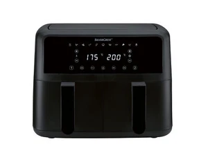 Silvercrest Heißluftfritteuse Digital Doppelzone »SHLFD 2600 B1« 2600 Watt *B-Wa - Bild 1 von 4