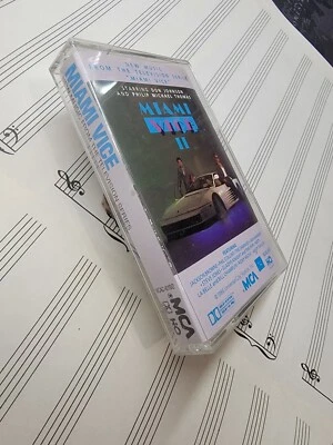 Cassette Tape Rock TV Soundtrack Miami Vice II MCA Andy Taylor Phil Collins  - Image 1 of 3