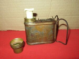 Vintage WW2 Mechanics Britinol Pocket Spirit Blowtorch Lamp Burner 