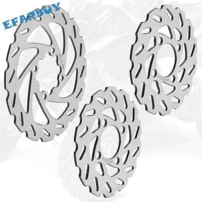 For Yamaha Banshee 350 Raptor 660R Front Rear Brake Discs Rotors  YFM660R 02-05 - Image 1 of 4