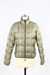 EDDIE BAUER First Ascent Downlight Green Down Filled Puffer Jacket Coat, Size S - Picture 1 of 16