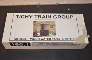 Tichy Train Group N Scale #2600 Wood Water Tower Tank - Picture 1 of 3