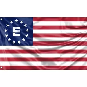 Die Enklave, Fallout-Flagge | einzigartiges Design, 3x5 Fuß / 90x150 cm Größe, EU Made - Bild 1 von 4