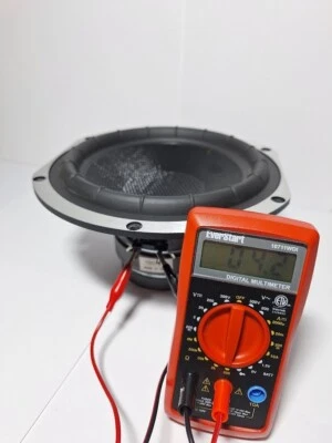 Repuesto de altavoz subwoofer con tornillos extraídos de ENERGY ESW-V8 Foto 1 de 4