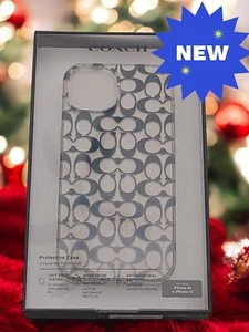 Coach Iphone 13 14 Signature C Case - Photo 1 sur 2