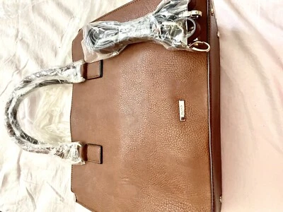 Aldo Women's Leather Handbag - Brown w Golden Touches - Brand New & Unused - Image 1 of 4