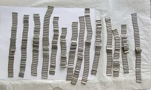 Vintage SWISS Gay Freres lot of 14 Bamboo military style bracelet for Rolex,Etc. - Picture 1 of 20