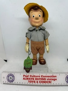 Vintage Kronspielzeug Walt Disney Pinocchio Puppe mit Etikett Inv-0407 - Bild 1 von 9