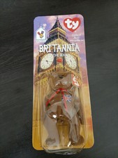 Ty Britannia the Bear  Mcdonalds Beanie Babies 1997/1993 Rare tag error