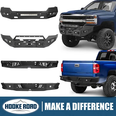 Hooke Road Front or Rear Bumper w/Light Fit 2016-2018 Chevrolet Silverado 1500 Foto 1 de 4