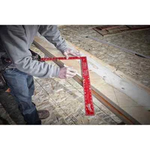 Aluminum Framing Square Durable Carpenter Marking Hand Tool 16 in. x 24 in. NEW - Picture 1 of 8