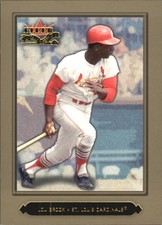 2002 (CARDINALS) Fleer Fall Classics Championship Gold #20 Lou Brock /50