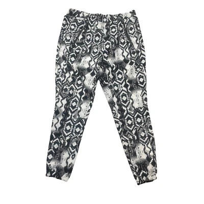 Черно-белые эластичные штаны для бега на талии Serena Williams 1X - Изображение 1 из 4